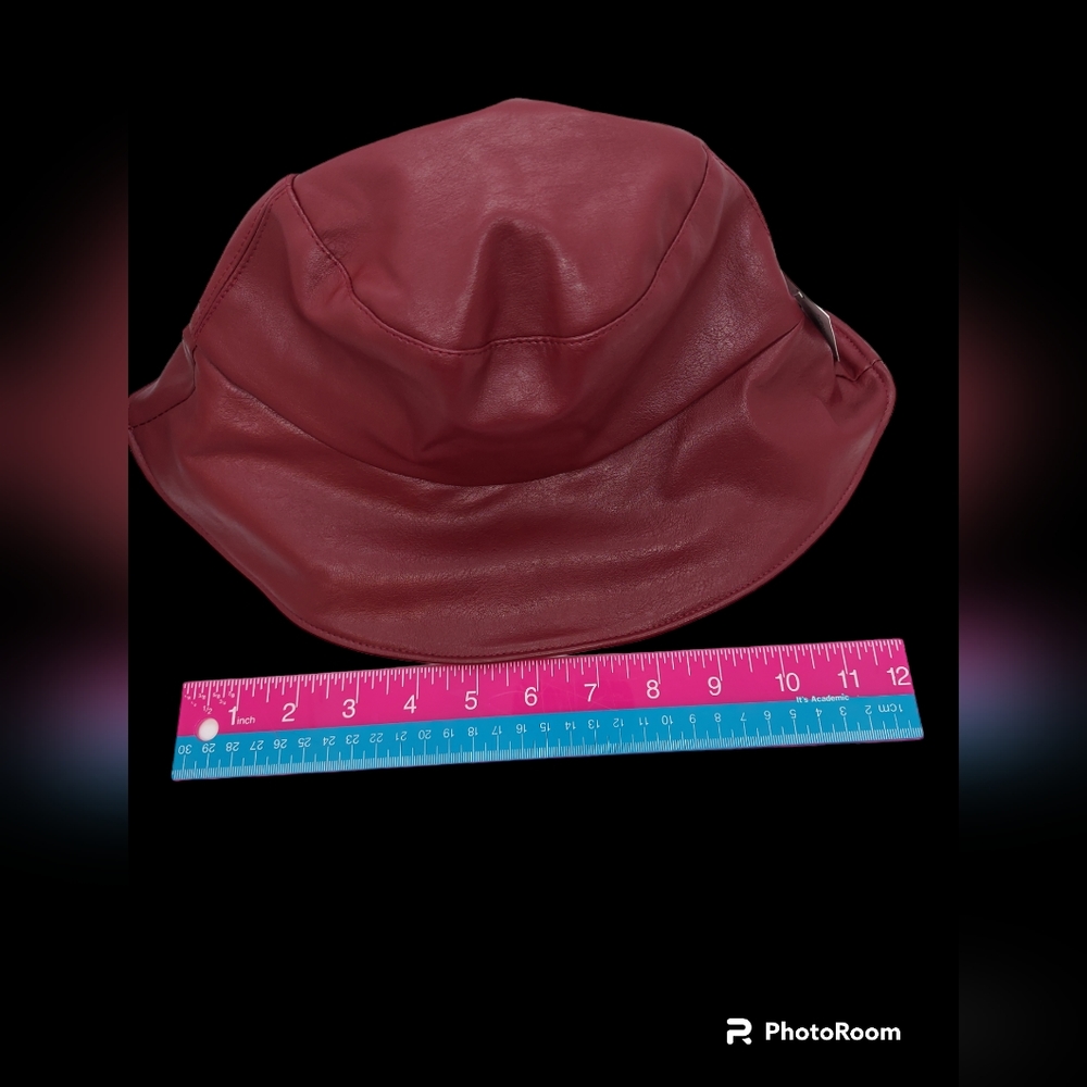 Ophelia Roe Women's Burgundy Bucket Hat NWT - Picture 6 of 9